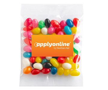 Show details for Mini Corporate Colours or Mixed Jelly Beans 50g Picture of Mini Corporate Colours or Mixed Jelly Beans 50g