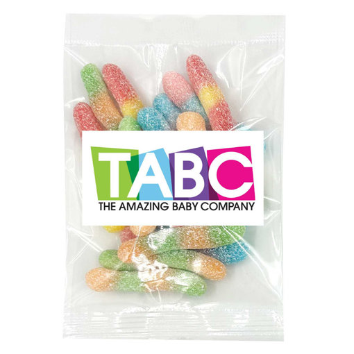 Picture of Gummy Sour Worms 50g Bag