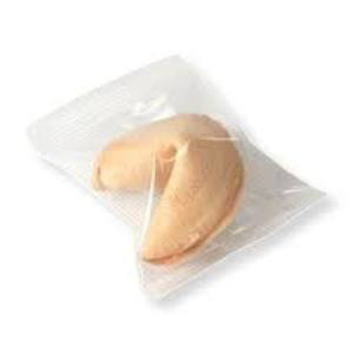 Picture of Single Wrapped Fortune Cookies with generic messages unbranded