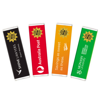 Show details for Chocolate Bar with fully branded sleeve Picture of Chocolate Bar with fully branded sleeve